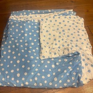 Pottery Barn Dot duvet